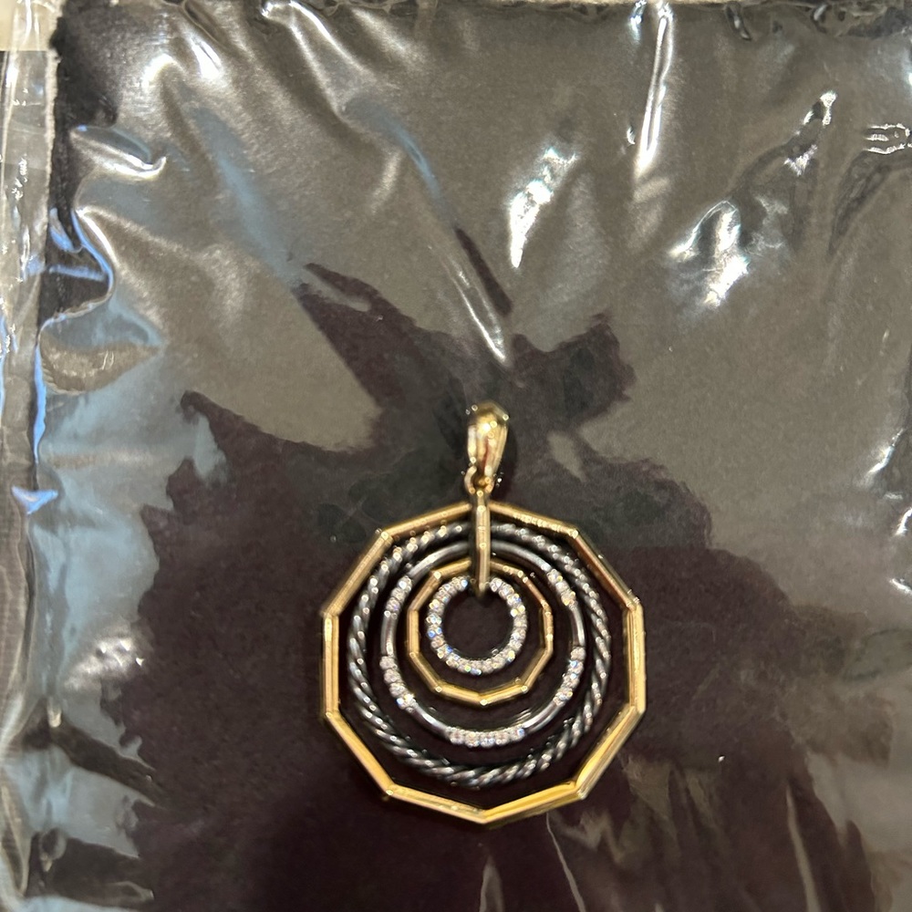 Limited edition david yurman gold black enhancer